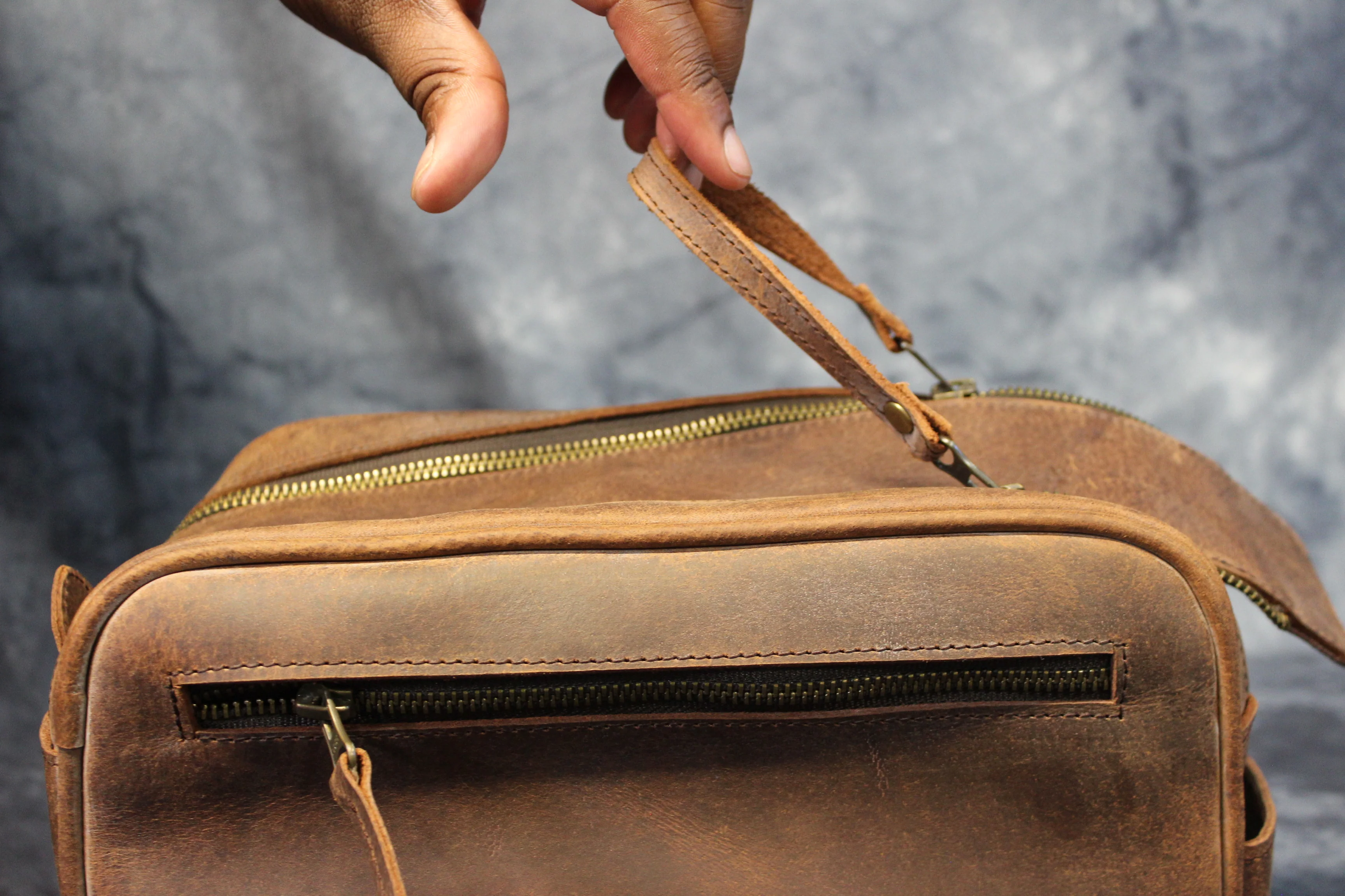 Leather Dopp Kit - Image 15